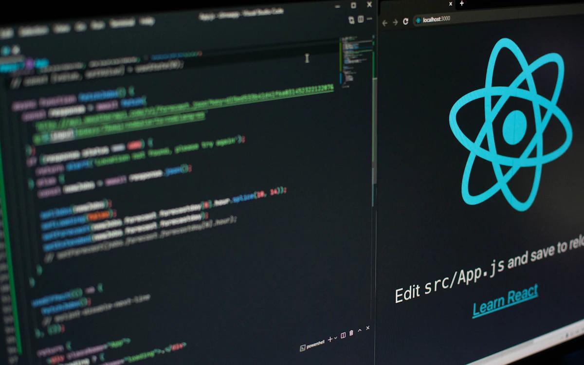 Web application running in a code editor and browser