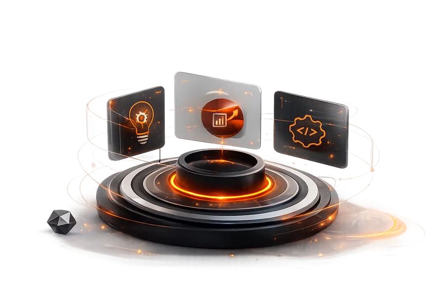 Three-dimensional rendering of the TechJan delivery process